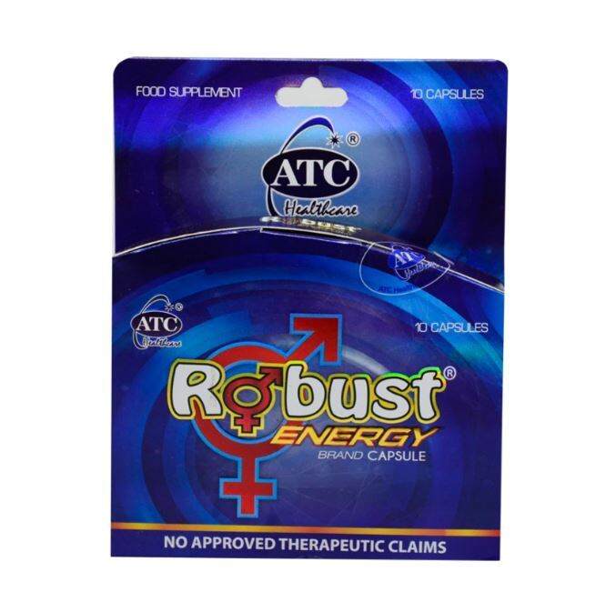 ATC HEALTH Energy Brand 10 Capsules Lazada PH