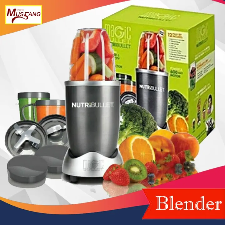 【Spot in Manila】Magic Power Juicer Blender Extractor Mixer with 12pcs