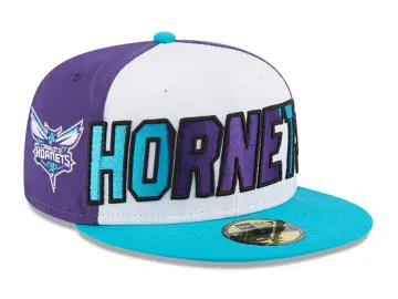 Men's Charlotte Hornets New Era Turquoise Color Pack 59FIFTY Fitted Hat
