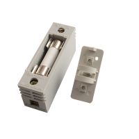 【YF】 380V Fuse holder for 10 x 38mm with 1A 2A 3A 4A 5A 6A 8A 10A 16A 20A 25A 32A RT14-20