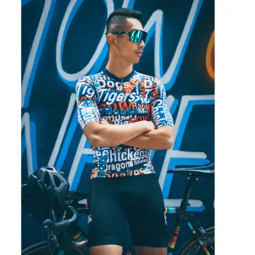 discount cycling apparel Skull Monton black short sleeve cycling jersey