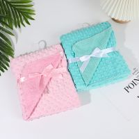 【jw】►✗♘  Newborn Thermal Soft Blanket Baby Fleece Set Quilt   Swaddling Color Sleeping Bed Supplies