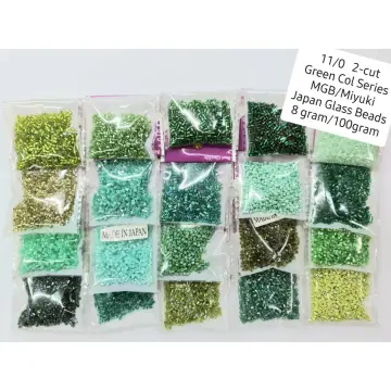 MIYUKI Glass Seed Beads, Japanese Seed Beads, 2mm or 11/0 Seed