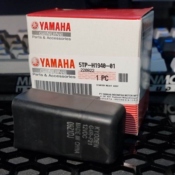 Yamaha Genuine Starter Relay Assy 5TPH194001 (Nmax V1/Mio i 125S/Gear/Fazzio/Sniper/Sporty