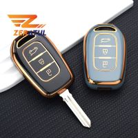 3 Buttons Shell Fob For Renault Kwid Trafic Symbol For Dacia Sandero Logan Duster 2016 2017 2018 TPU Remote Car Key Cover Case Key Chains