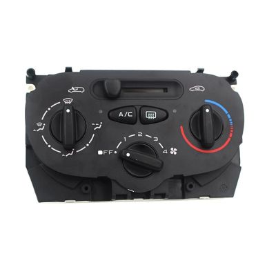 Car Air AC Heater Panel Plastic Air AC Heater Panel Climate Control Assy Switches for Peugeot 206 207 307 C2 Citroen Picasso 9624675377 X666633H