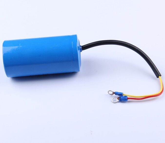 Cd60 350uf 250v Ac Starting Capacitor For Heavy Duty Electric Motor Air Compressor Red Yellow