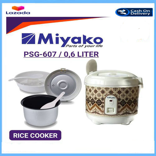 Magic com Miyako PSG607 promo Rice Cooker MINI 0.6L Cook Only