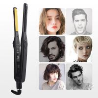 [Hot On Sale] 3/10 Pencil Flat Iron Mini Hair Straightener Fast Heating Beard Straightening Iron Small Flat Iron For Short Hair Straightener