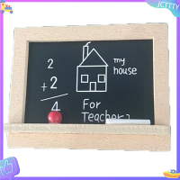 ? JCTTTY ? 1PC Mini chalkboard รุ่น dollhouse miniatures 1:12 DIY KIDs Room Accessories