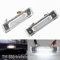 ﹊ↂ 2Pcs For Mercedes Benz SL-Class R129 1989-2001 E-Class S124 1985-1996 Hight Brightness White LED License Number Plate Light