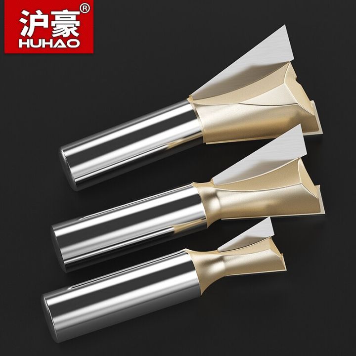 huhao-shank-12-7mm-dovetail-joint-router-bits-สําหรับเครื่องตัดทังสเตนไม้งานไม้แกะสลัก-bits-เครื่องมือช่างไม้