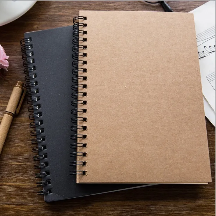 A5 Sketchbook Notepad for Artist Sketch Drawing 50 Sheet Kraft