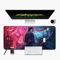 Cyberpunk 2077 Mouse Pad Cartoon Anime Gaming Oversized Mousepad