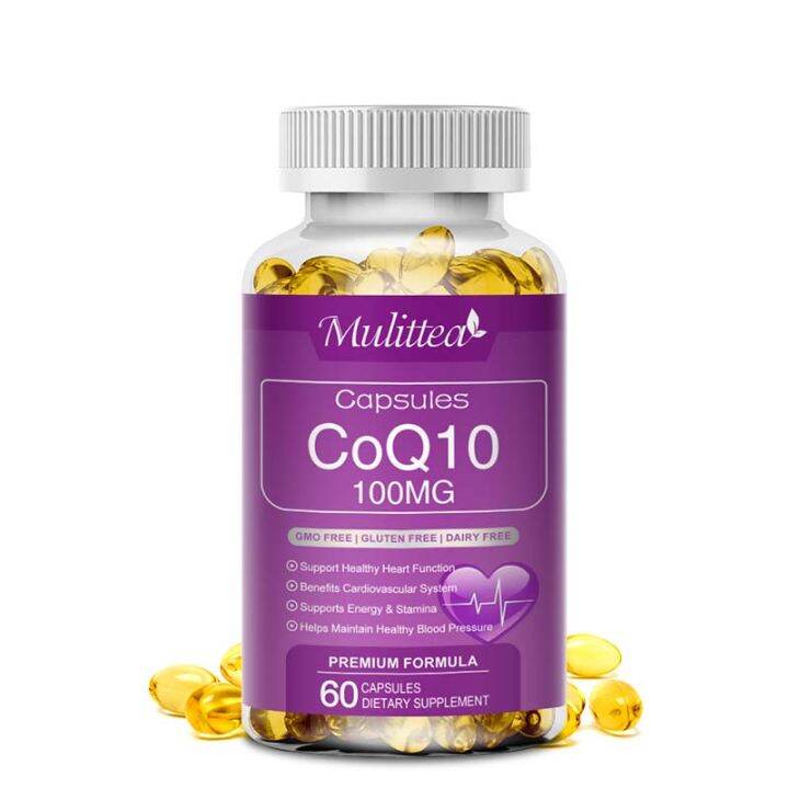 Coenzyme Q10(Ubiquinone) Supplement with PQQ and BioPerine & Omega3 for HighAbsorption