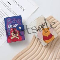 【hot sale】 ✑ B11 pehl Lotso Winnie the Pooh Cute Cartoon Card Bag Female Personality Anti degaussing Portable Card Cover multi-function