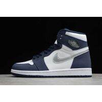 2023 Original 2020 J 1 High. JP Midnight Navy WhiteMidnight Navy-Metallic Silver DC1788-100 LJR high quality G407