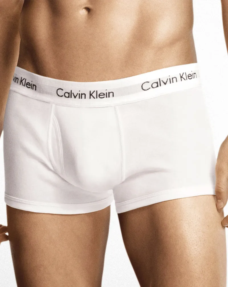 HCM]Quần lót nam Calvin Klein U6411 cotton đen trắng xám có size lớn S M L  XL