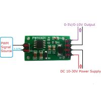 2ชิ้น Dac โมดูล Pwm 0-5V/0-10V ความถี่เพื่อแปลงสำหรับสมาร์ท Mome มอเตอร์ควบคุมความเร็วลดแสง Led