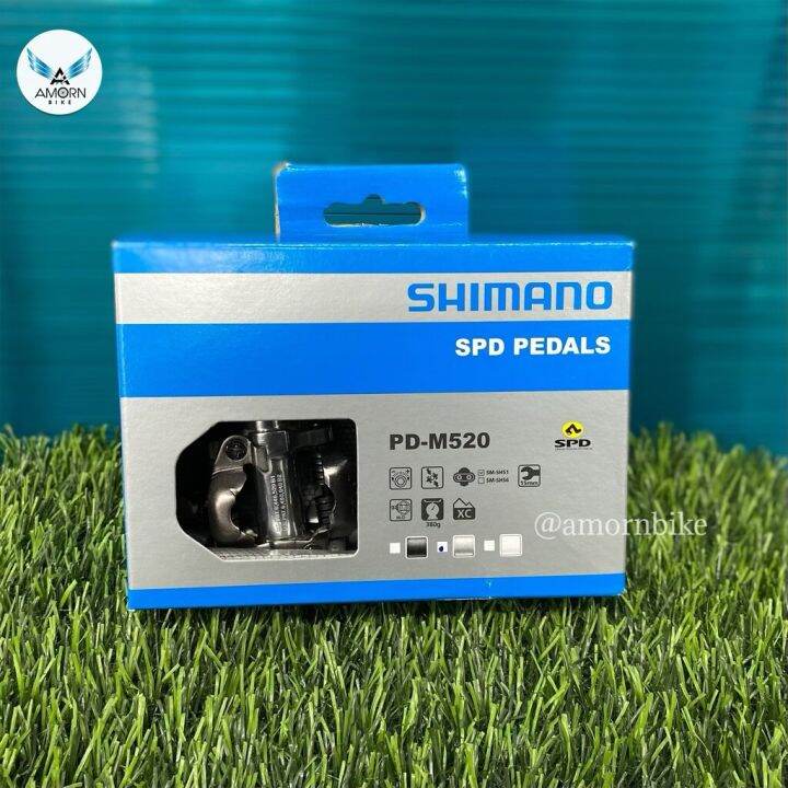 บันไดเสือภูเขา-shimano-pd-m520-mtb