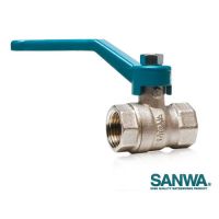 ว้าววว SANWA บอลวาล์วทองเหลืองรูเต็ม บอลวาล์วทองเหลือง บอลวาล์ว บอลวาล์วซันวา Ball valve 1/2นิ้ว 4หุน 3/4นิ้ว 6หุน 1นิ้ว คุ้มสุดสุด วาล์ว ควบคุม ทิศทาง วาล์ว ไฮ ด รอ ลิ ก วาล์ว ทาง เดียว วาล์ว กัน กลับ pvc