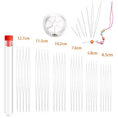 【CW】 6 30pcs Beading Needles Big Beads Necklace Tools Pearls Threading Pins for Jewelry