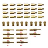 ชุดคาร์บูเรเตอร์หลักเจ็ตส์ช้านักบินเจ็ทชุดสำหรับ PWK PWM PE CVK 24 26 28 30 PJ FCR-MX CV รถจักรยานยนต์คาร์บูเรเตอร์เจ็ตส์