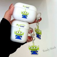 【hot sale】 ✣✖❡ C02 For Airpods 1 2 3 Pro Ins Cartoon Alien Monster Toy Story TPU Frosted Soft Bluetooth Earphone Case with Pendant Ornament Wireless Headset Sleeve Earbud Protective Cover