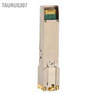 Taurus307 Sfp ตัวรับส่งสัญญาณ 1.25G 10 100 1000M Rj45 100M Gigabit เป็นโมดูลอีเธอร์เน็ตออปติคอล