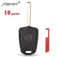 Jingyuqin เปลือกกุญแจรถ10X สำหรับ Chevrolet AVEO Vauxhall Opel คามาโรครูซ Equinox Impala Malibu Sonic Fob เคส