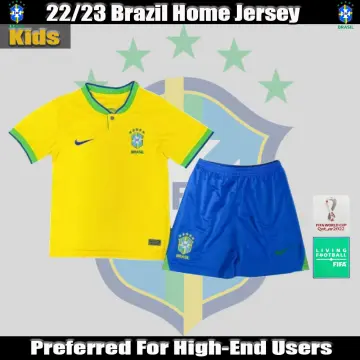 2022 Jumeast Brazil Soccer Jersey Graphic T-Shirt Flag Football