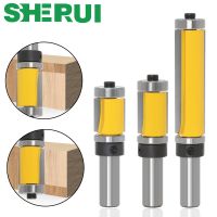 1Pc 12mm 1/2－Shank Flush Trim Router Bit แบริ่งด้านล่างด้านบน－1-1 / 2－H สําหรับเครื่องมือตัดงานไม้