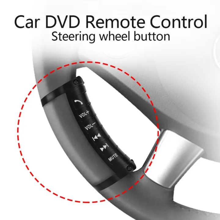 universal-car-steering-wheel-remote-control-button-multi-function-wireless-bluetooth-control-for-2din-dvd-player