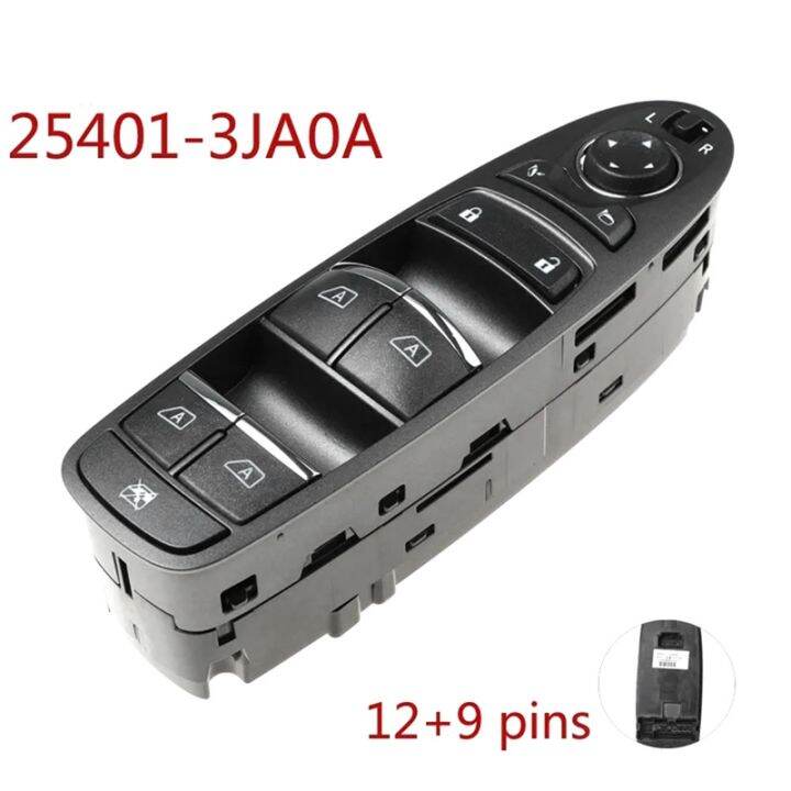 25401-3ja0a-electric-power-window-master-control-switch-folding-for-nissan-infiniti