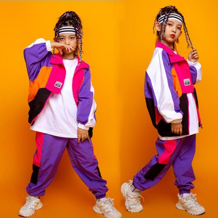 girls-jazz-dance-clothes-children-hip-hop-red-suit-modern-street-dance-show-performance-clothing