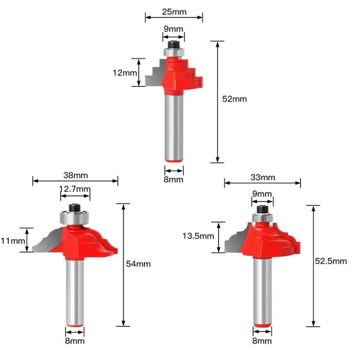 1pc-8mm-shank-faux-panel-ogee-tipped-wood-router-bit-ทังสเตนโคบอลต์อัลลอยด์-flat-end-mills-router-bits-ror-wood-ราคาถูก