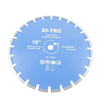 ZI-TEC ใบตัดคอนกรีต 16 นิ้ว หนา 10 มม. [ส่งเร็วส่งไว มีเก็บเงินปลายทาง]