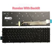 【Xiaohongs keyboard film 】 ใหม่ Backlit รัสเซีย /Ru แป้นพิมพ์สำหรับ Dell G3 3590 3593 3579 3779 G5 5500 15 5590 5587 G7 7588 17 7790 7590 P75F ที่มีแสงไฟ