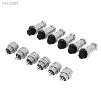 1 set GX12 2p 3p 4p 5p 6p 7p Male Female 12mm M12 Circular Aviation Socket Plug Wire Panel Connector