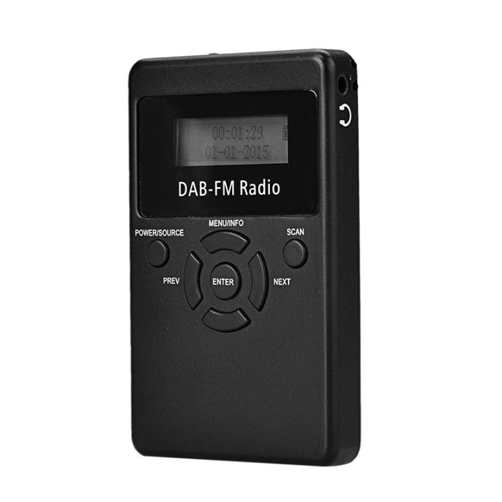 hrd-101-portable-mini-dab-digital-radio-dab-fm-radio-digital-broadcast-radio-fm-receiver-black