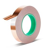 Copper Tape Conductive Adhesive,Copper Foil Tape 1 Inches X 164 Feet for EMI &amp; Guitar Shielding, Arts &amp; Crafts