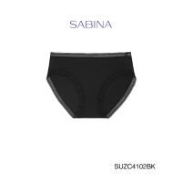 ?น่าซื้อ กางเกงชั้นใน (ทรง Half ) รุ่น Panty Zone รหัส SUZC4102BK สีดำ Wow สุด