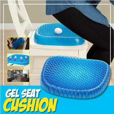 BulbHead Egg Sitter Seat Cushion with Non-Slip Cover, Breathable Honeycomb  Design Absorbs Pressure Points