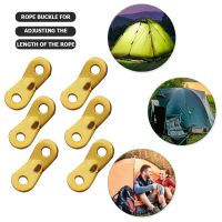 Camping Zubehor 2 Hole Aluminium Alloy Zelt Fastener Tent Wind Rope Buckle Seil Schnalle Spanner Schnur Stopper Camp Equipment