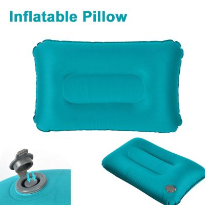 ☇✔☽ Travel Inflatable Pillow Outdoor Camping Cervical Protection Ultralight Portable Camping Sleep Cushion Car Plane Air Pillows