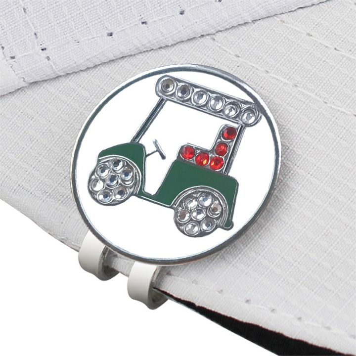 golf-ball-marker-for-women-by-girls-golfer-gift-with-magnetic-hat-clip-premium-gifts-crystal-diamonds-mark-car-and-kiss-my-putt