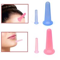 ✹♙✠ 2pcs Silicone Jar Vacuum Cuppings Cans for Body Neck Facial Massage Suction Cans Anti Cellulite Cups Set Health Care Tool