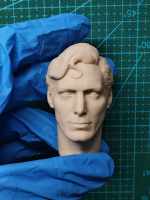 16 Scale Christopher Reeve Head Sculpt สำหรับ12นิ้ว Action Figure ตุ๊กตา Unpainted Head Sculpt No.025