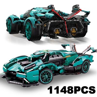 1148PCS Technical Lamborghinis V12 Super Speed Racing Car Building Blocks Vehicle Model Assemble Bricks Toy For Adult Kid Gifts
