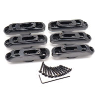 HR-6 String Bass Guitar Bridge Saddle Single Individual Bridge Saddles Tailpiece for Bass Guitar